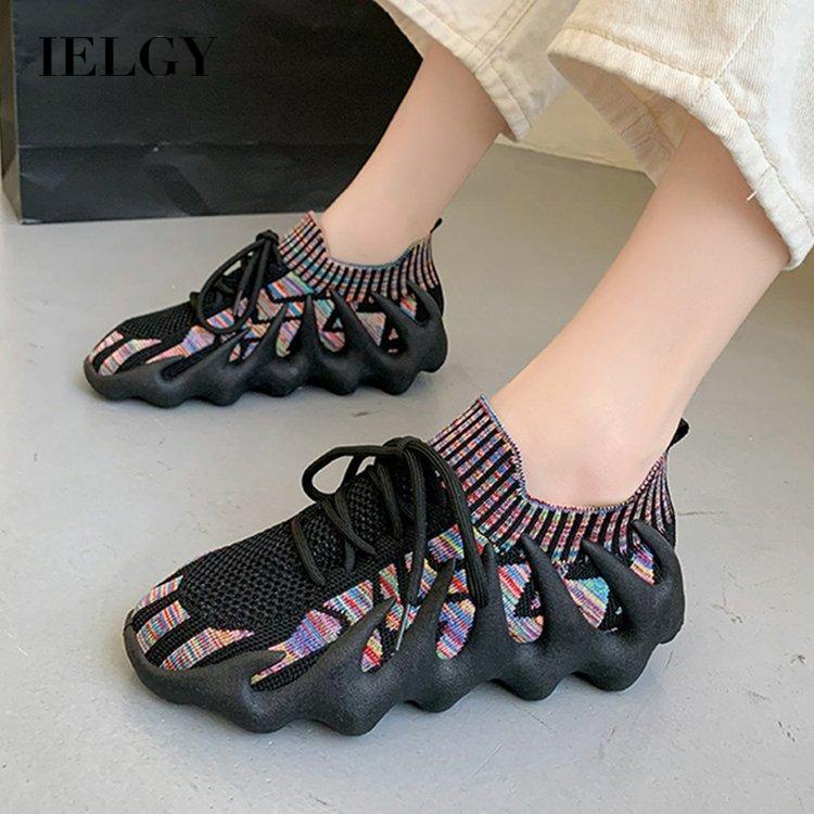 Giày thể thao IELGY thoáng khí thời trang phong cách dễ phối đồ cho nữ
