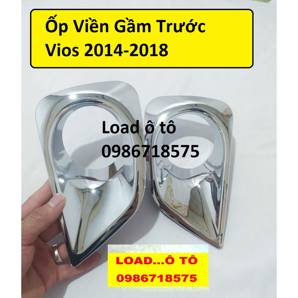 Ốp Viền Đèn Gầm Trước Vios 2014-2018