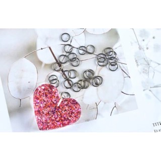 10gr khoen nối trắng (4mm, 5mm, 6mm và 7mm)