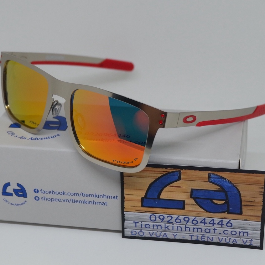 Kính râm phân cực nam gọng kim loại Holbrook Metal - L.A Store