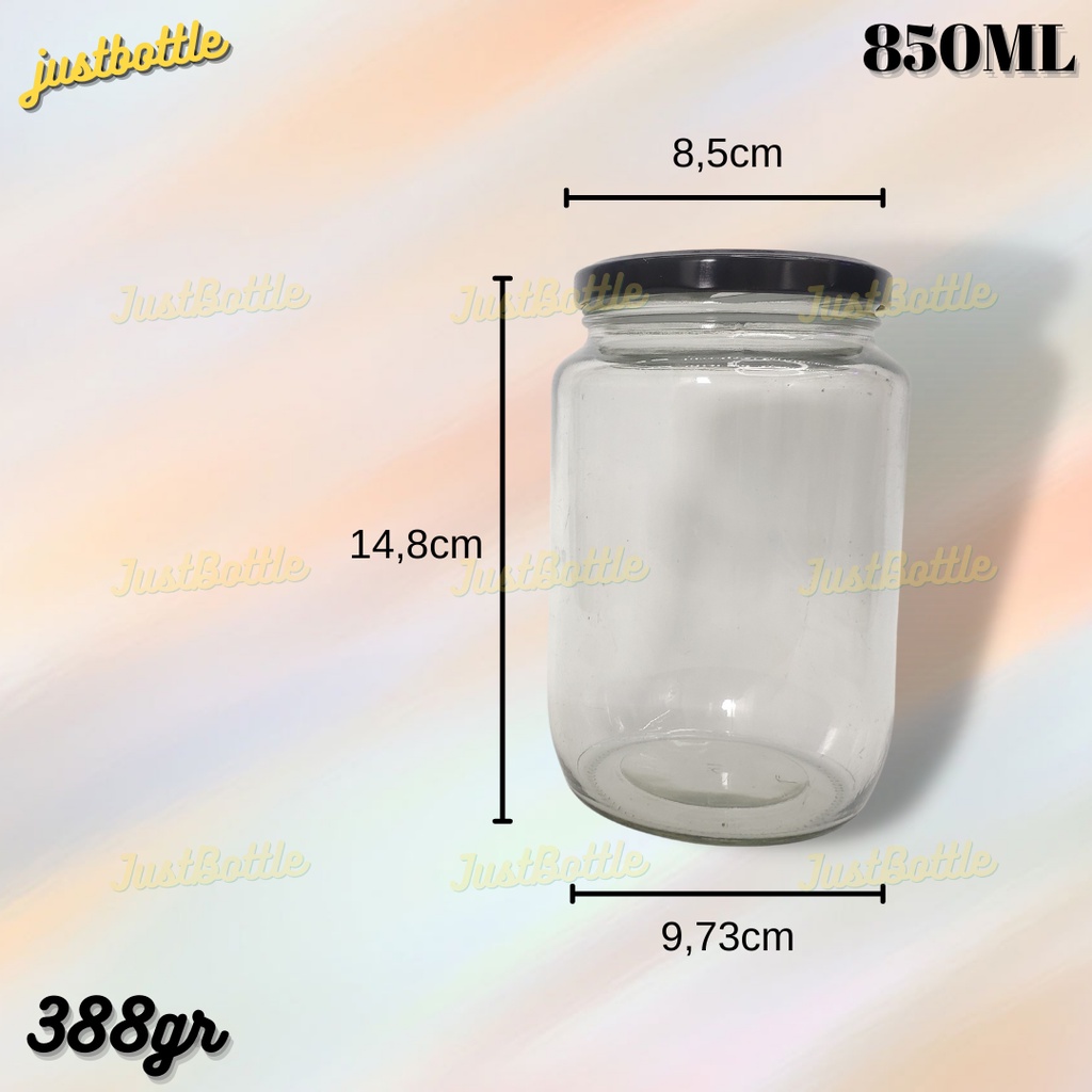 Hủ Thủy Tinh Tròn 150Ml 380Ml 850Ml 1000Ml 1L - Lọ Hũ Thủy Tinh Muối Dưa Cà Đồ Chua Đựng Thực Phẩm Gia Vị Giá Rẻ