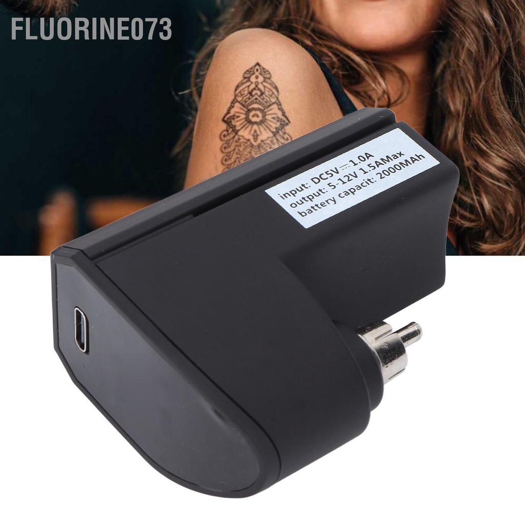 [Hàng Sẵn] Hình xăm uốn cong Nguồn điện không dây Máy hình LCD Pin 【Fluorine073】