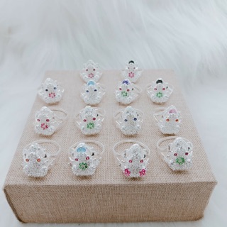 NHẪN CON CÓC NỮ BẠC TA CAO CẤP 925 KHÔNG PHAI MÀU