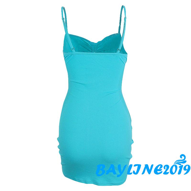 Đầm ôm hai dây thiết kế thời trang quyến rũ dành cho nữ