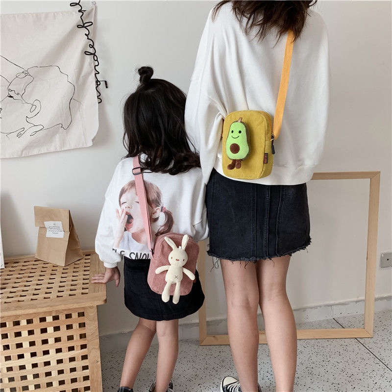 Hàng Mới Về Túi Xách Vải Canvas Phong Cách Hàn Quốc Dễ Thương Cho Bé Gái