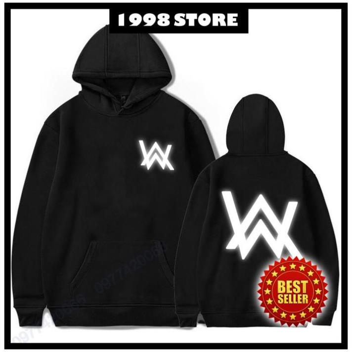 (XẢ KHO) áo hoodie alan walker phản quang