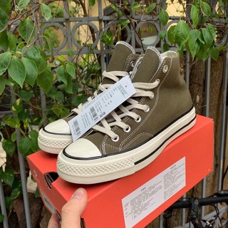 (SIÊU RẺ) Giày Convers 1970s cao cổ màu rêu (SHOP YÊU THÍCH)