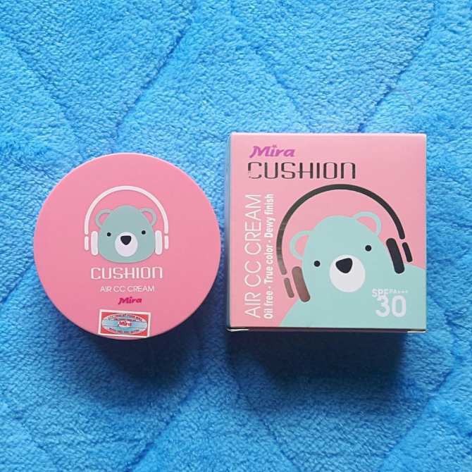 Phấn nước trang điểm kiềm dầu Mira Cushion Air CC Cream Hàn Quốc 15g - chống nắng , che phủ mọi khuyết điểm