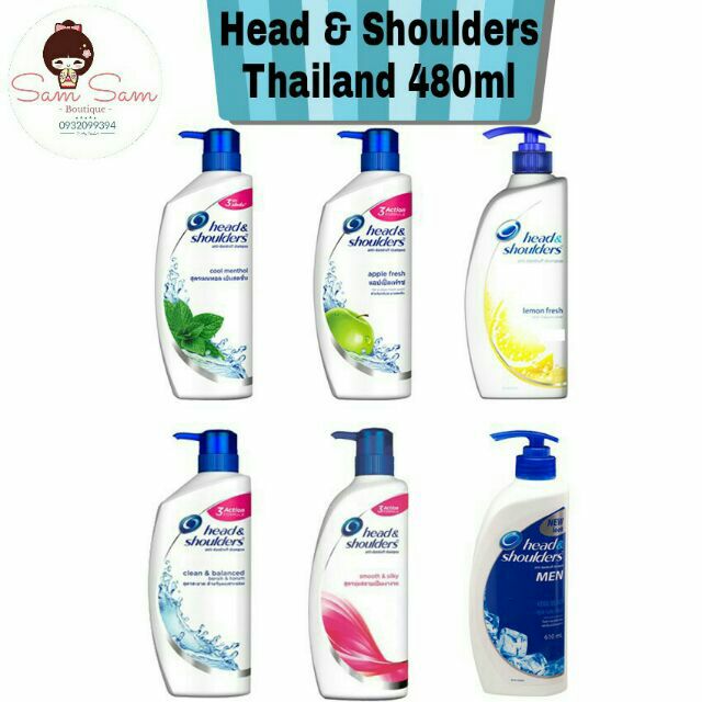 Dầu gội Head&Shoulder Thái Lan 480ml