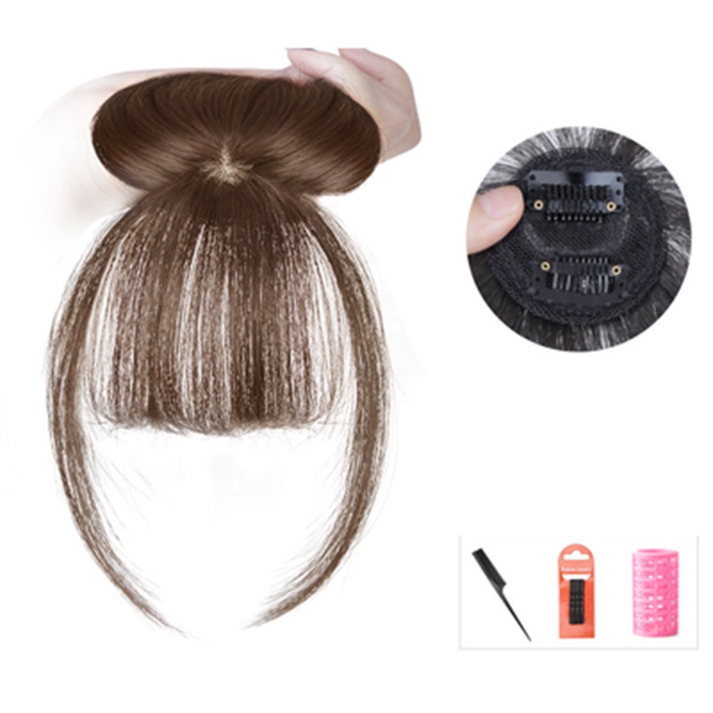 (Hàng Mới Về) Bộ Tóc Giả Tự Nhiên Phong Cách Công Chúa Pháp