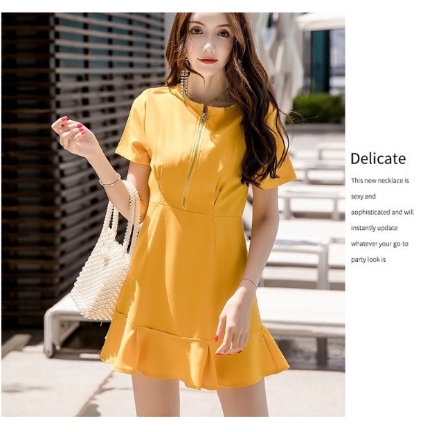 SP884 - Đầm xòe đuôi cá hàng nhập