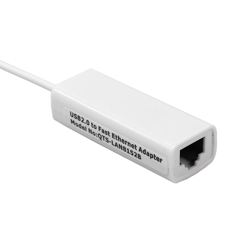 (3C & Bi) Giắc Chuyển Đổi Usb2.0 Usb Sang Ethernet 10 / 100 Mbps Rj45