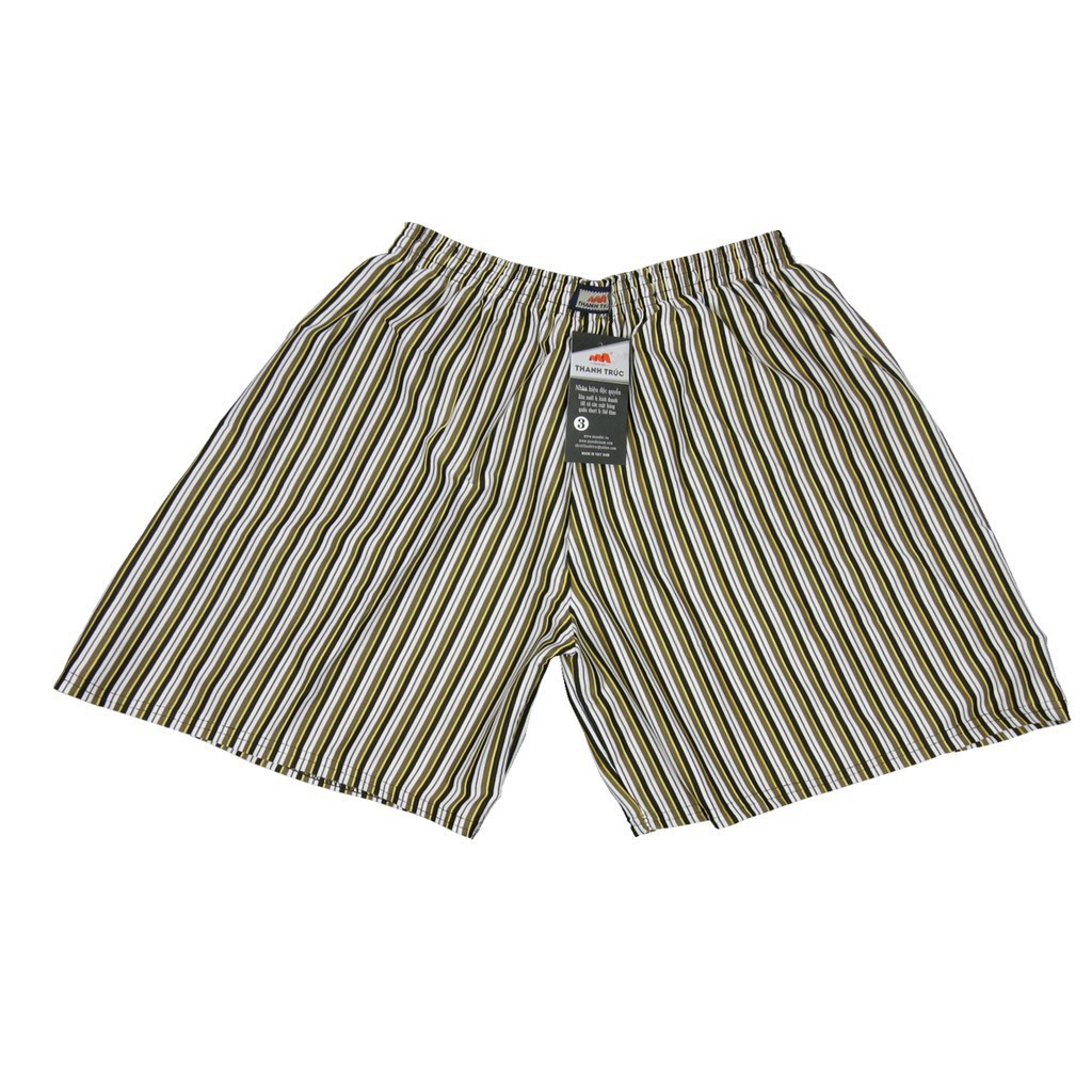 Quần đùi nam - Quần ngủ nam kẻ sọc mặc nhà dạo phố | BigBuy360 - bigbuy360.vn