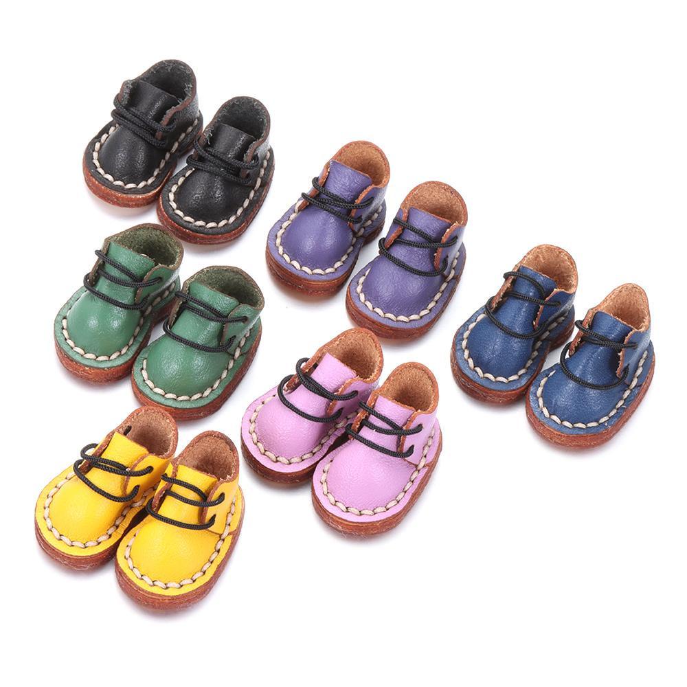 Giày Búp Bê Da Bò Handmade Xinh Xắn Dành Cho Búp Bê obitsu11GSCbody9OB11