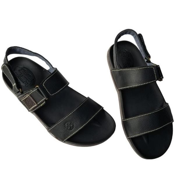 Giày sandal nam da bò đế doctor BIGBEN cao cấp SD37 -ku7