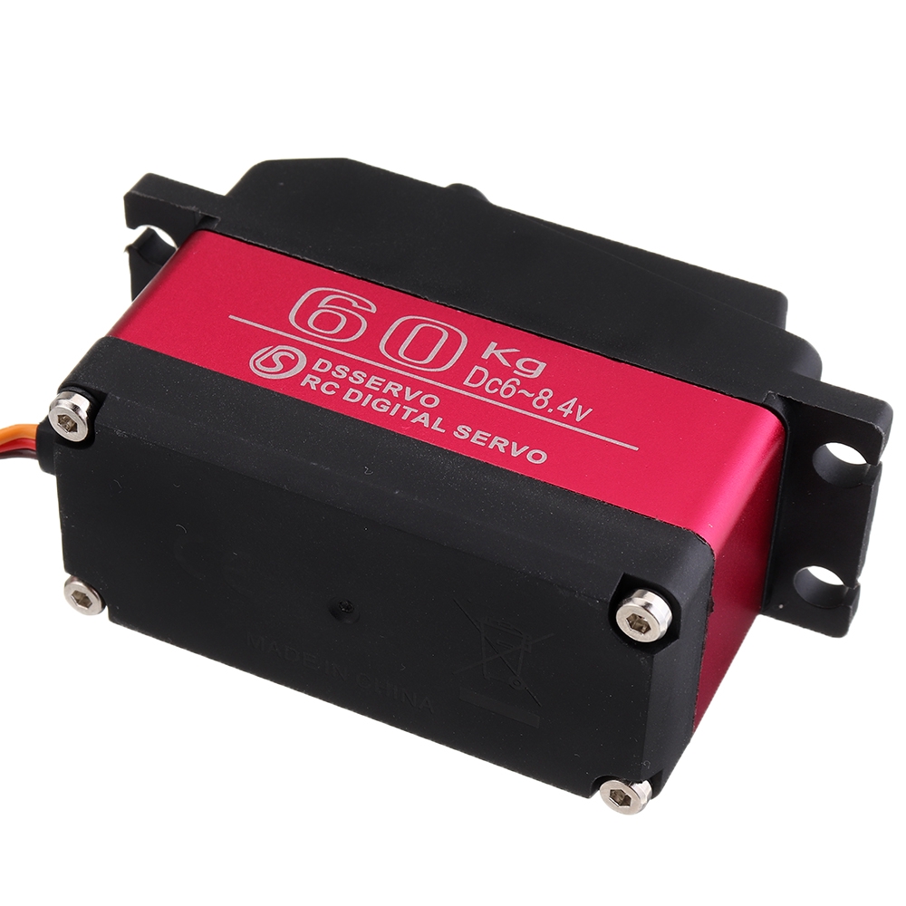 Động cơ servo kỹ thuật số Dsservo Ds5160 Hv 60kg 180°/270° 18t 1/5v dành cho xe điều khiển từ xa