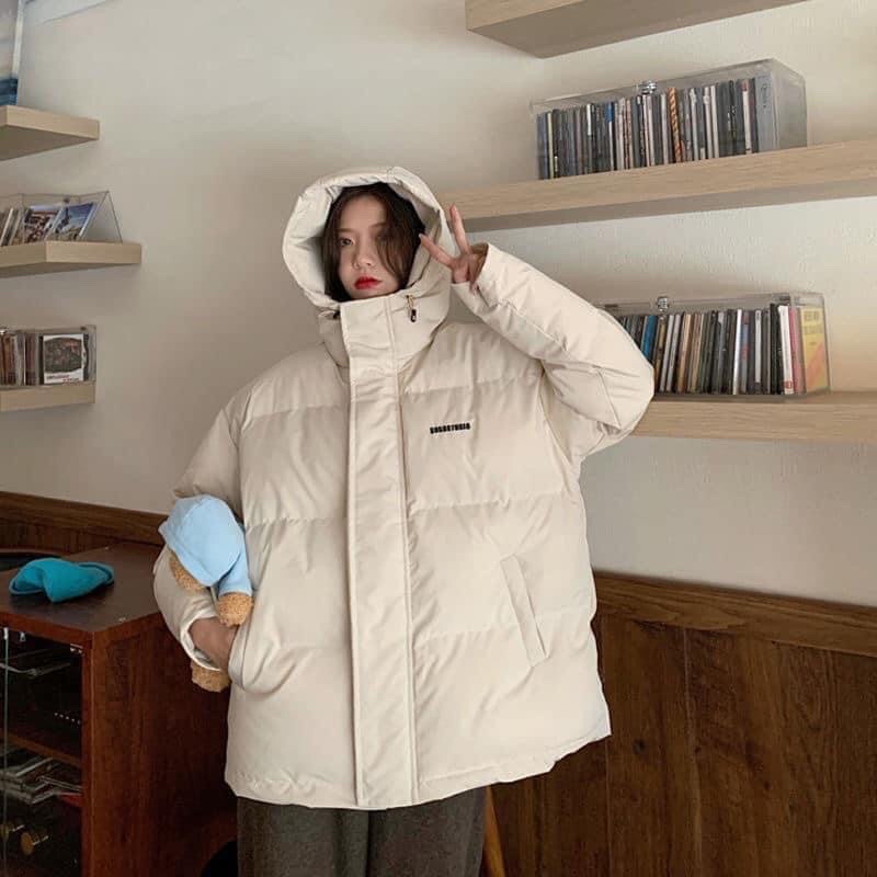 Áo phao dáng ngắn kiểu Ulzzang Hàn Quốc kèm ảnh thật Nahada Shop