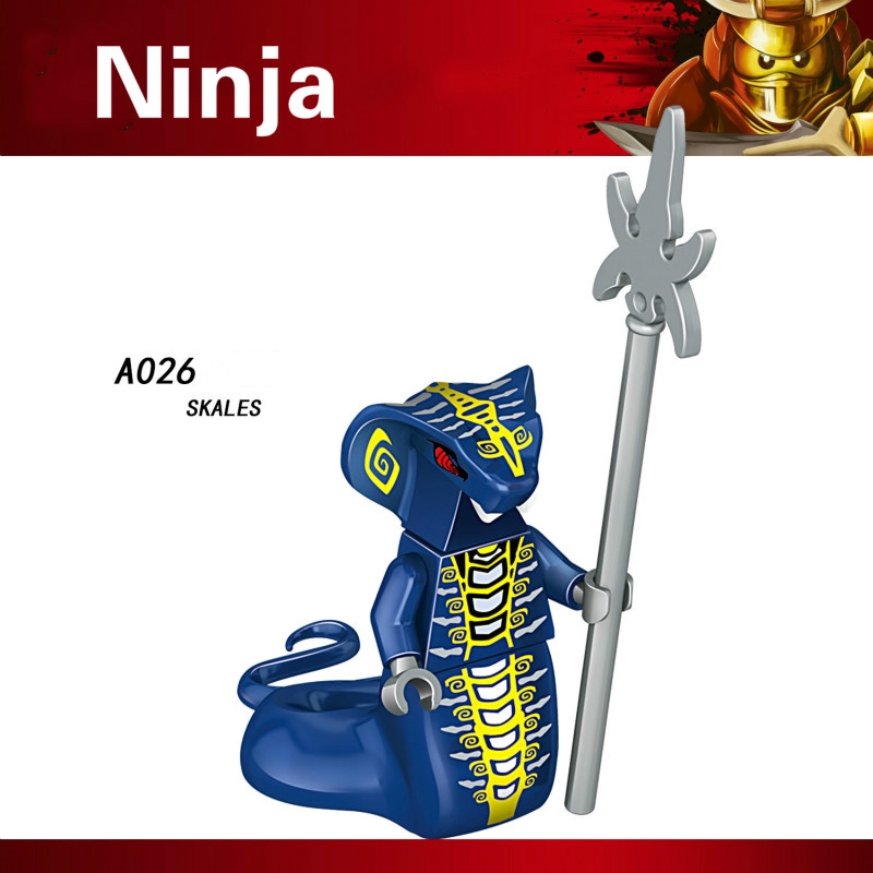 Mô hình đồ chơi lắp ghép phong cách Phantom Ninja vui nhộn