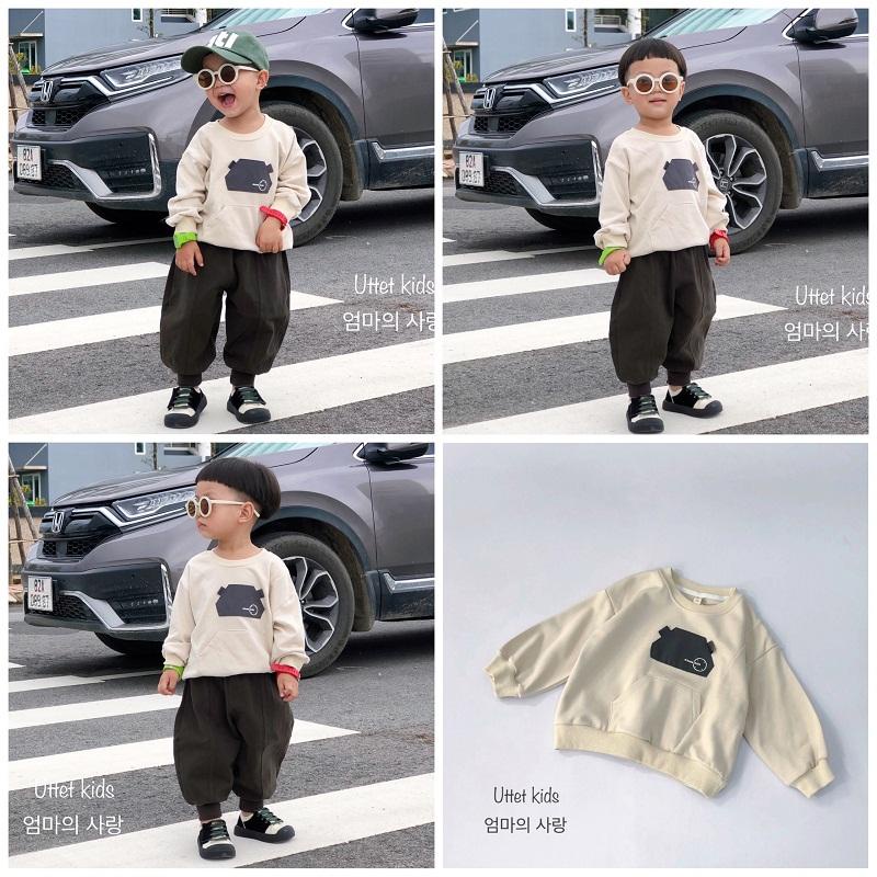 ÁO SWEATER PHONG CÁCH HÀN QUỐC 506 DÀNH CHO BÉ GÁI VÀ BÉ TRAI FORM NHỎ