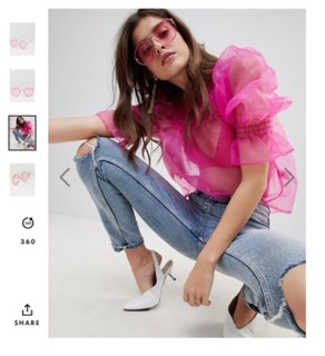 Kính mát Asos nhiều mẫu mới nhất