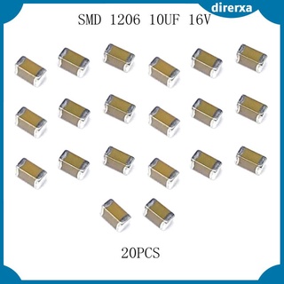 [Direrxa] 20 chiếc Tụ điện Chip 10uF 16 1206 106K