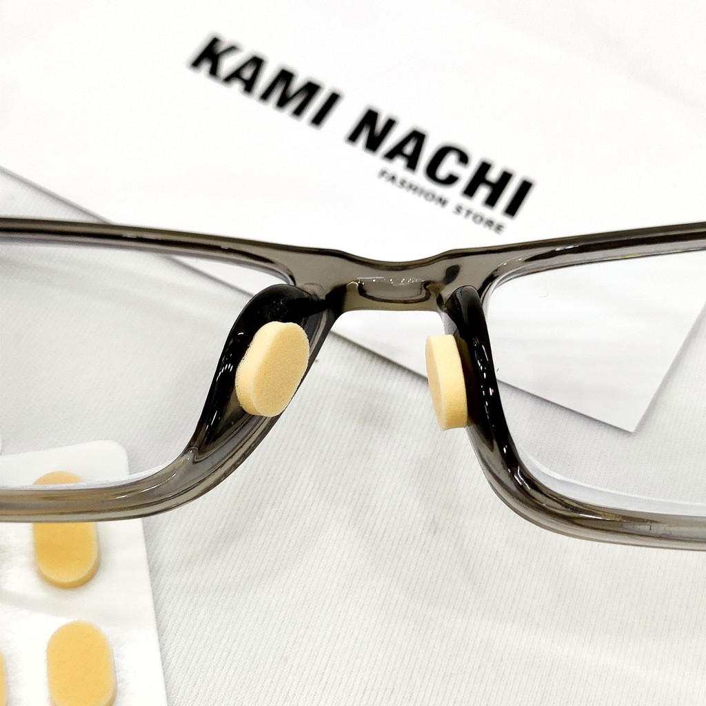 Bộ 8 miếng đệm mũi chống trượt cho kính bằng silicon siêu mềm - Miếng đệm chống trượt, giữ kính không tuột | BigBuy360 - bigbuy360.vn