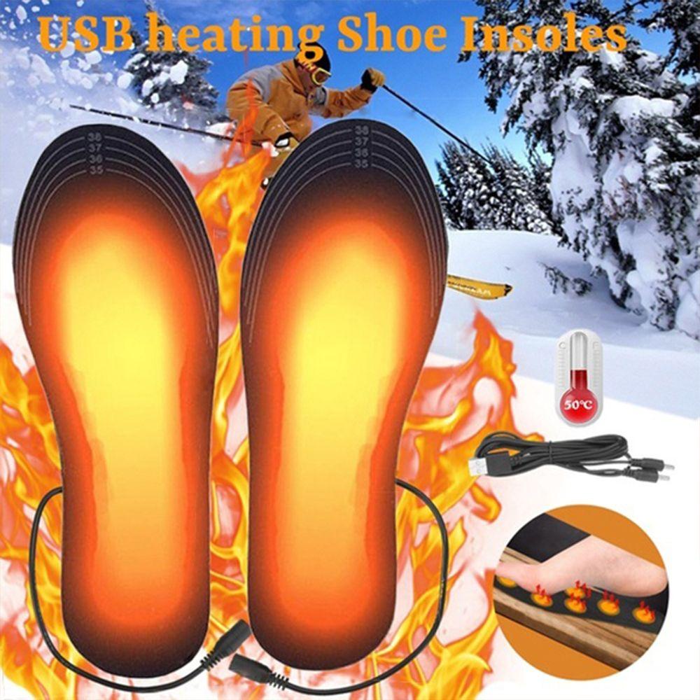 Đế Lót Giày Sưởi Ấm Bằng Điện Thời Tiết Lạnh Hàng Mới Dành Cho Mùa Đông