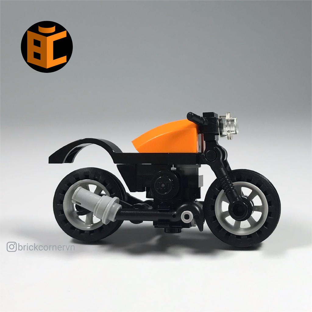 Xe Moto LEGO Ducati Scrambler Brick Corner MOC