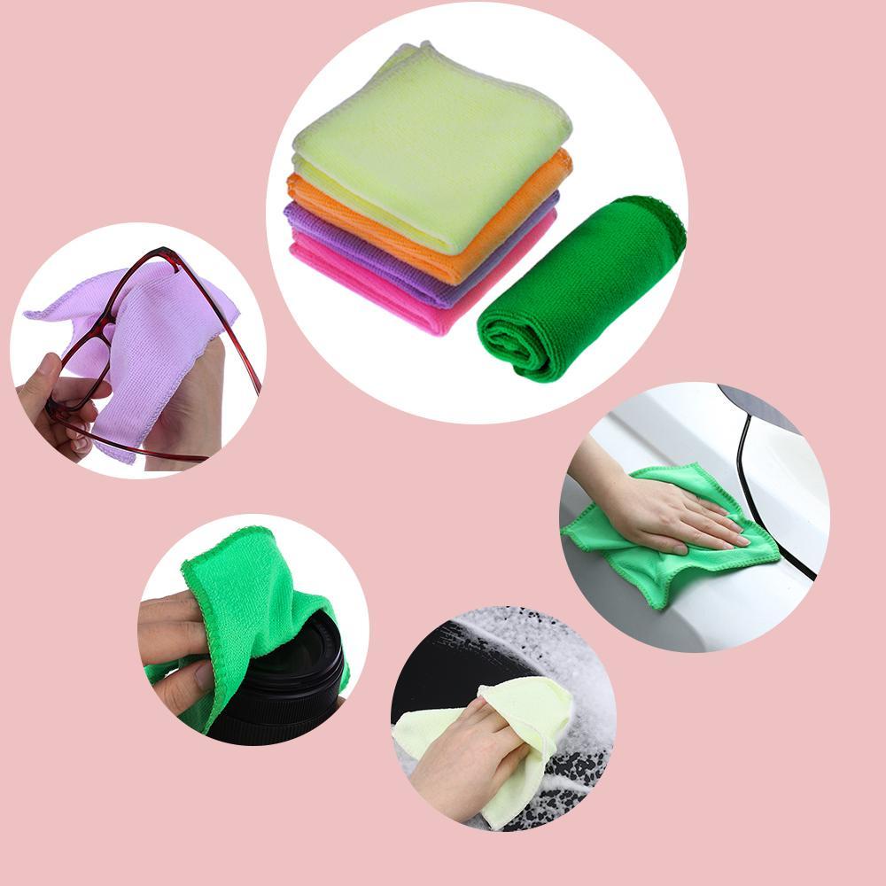 Bộ 10 Khăn Lau Thấm Hút Tốt 20 * 20cm