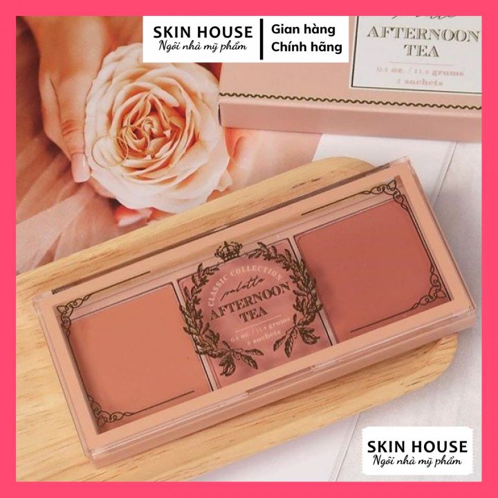 Bảng Phấn Má 3 Màu I'M MEME AFTERNOON TEA BLUSHER PALETTE