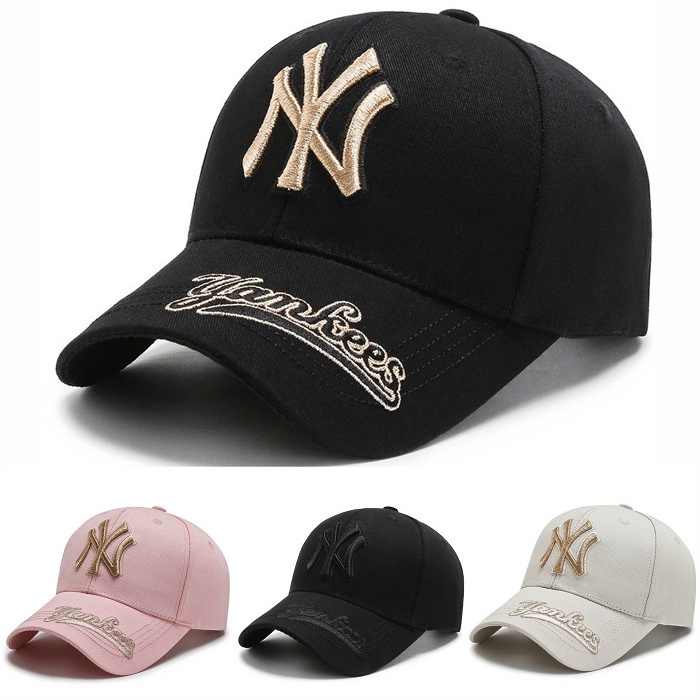 Mũ Lưỡi Trai Thêu Logo Yankees NY Thời Trang Cho Nam Và Nữ