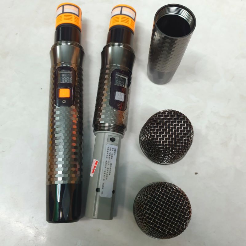 Micro Kim Loại Kim Cương UHF Loa Kéo Cao Cấp Mẫu Mới