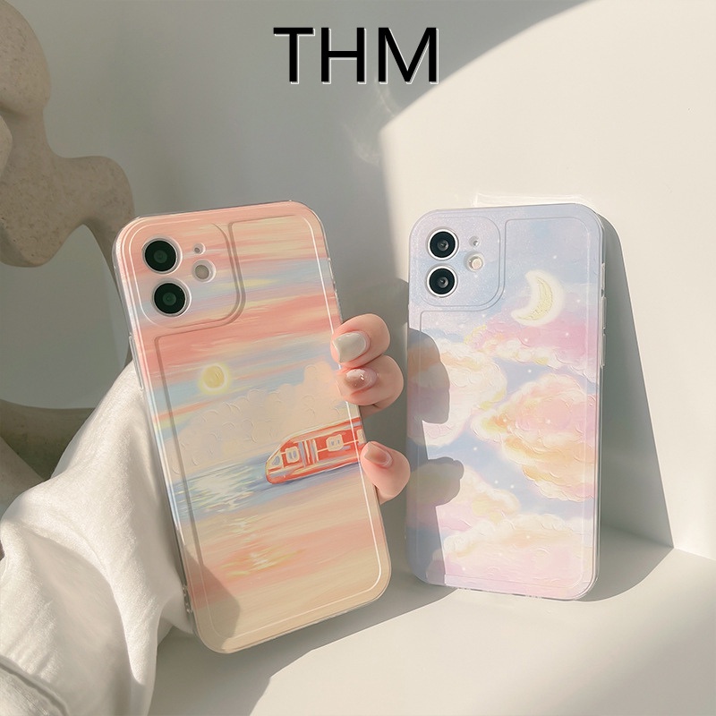 Ốp điện thoại tranh màu nước cho iPhone 6/6plus/6s/6splus/7/7plus/8/8plus/x/xs/xr/xsmax/11/12/13/pro/max/plus/promax | WebRaoVat - webraovat.net.vn