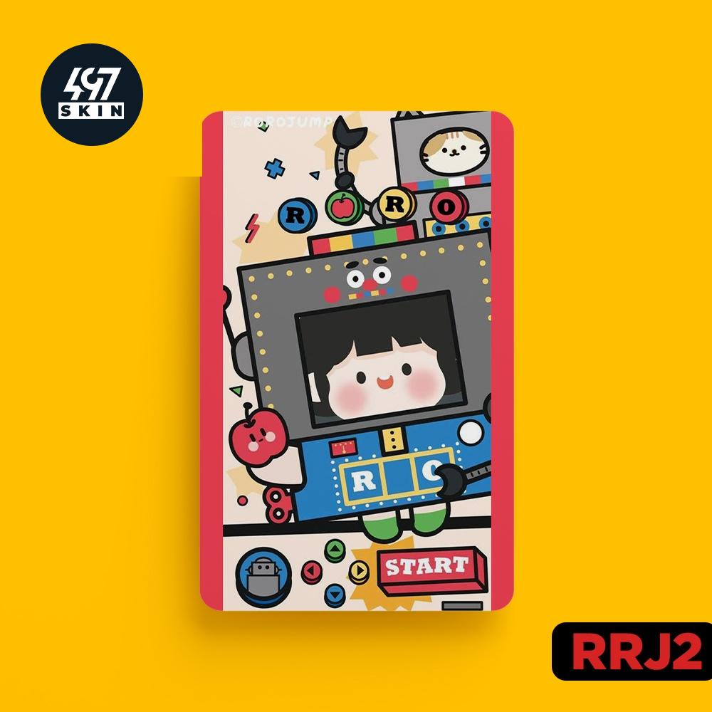 Skin Card Rorojump  - Miếng Dán ATM, Thẻ Xe, Thẻ Từ, Thẻ Chung Cư - Chất Liệu Chống Xước - Chống Nước