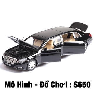 Xe Ô Tô Mô Hình Maybach S650 Có Đèn Âm Thanh