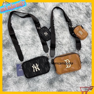 Túi đeo chéo nam nữ MLB Boston NY monogram DƯ XỊN Phukiencambodia