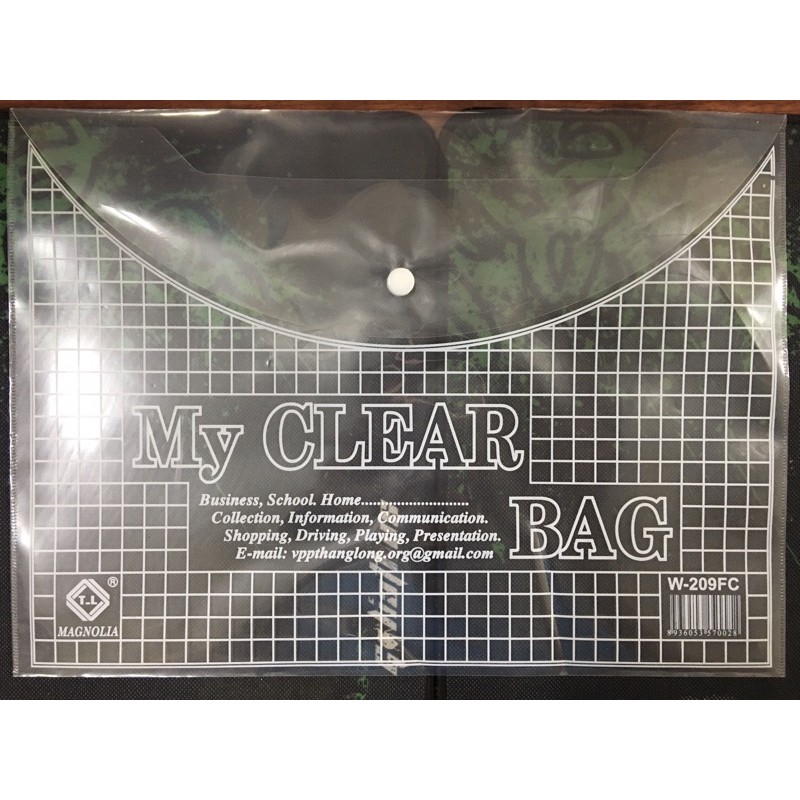 Túi đựng hồ sơ- My Clear Khổ F (A3) W-209FC
