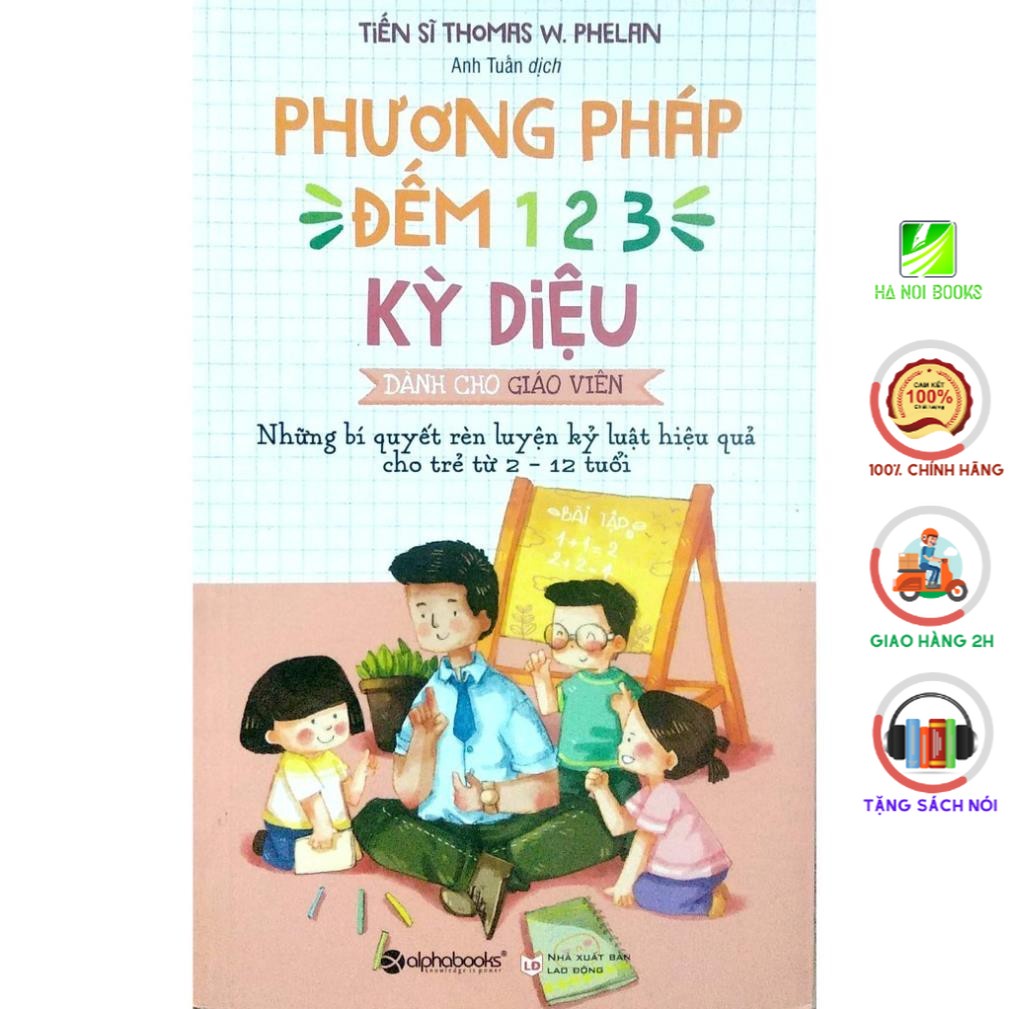 Sách - Phương Pháp Đếm 1-2-3 Kỳ Diệu Dành Cho Giáo Viên [AlphaBooks]