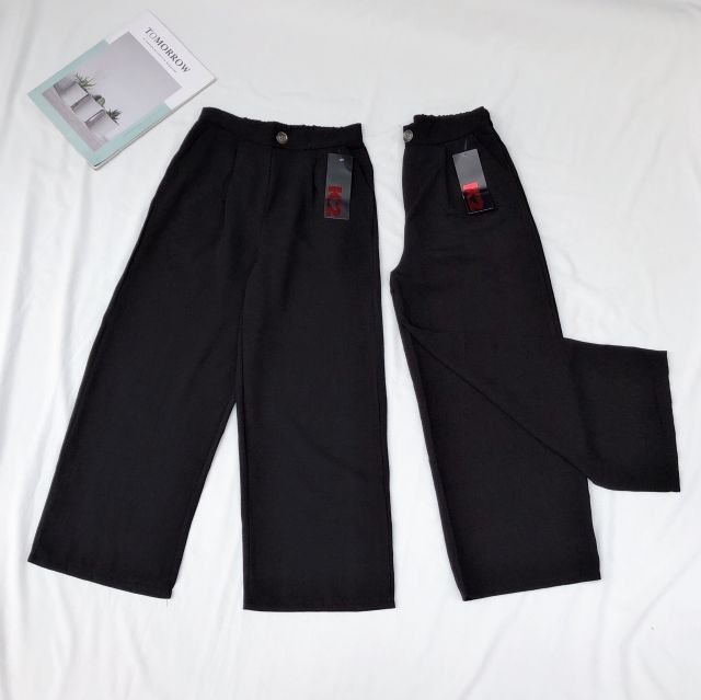 Quần ống rộng vải mát lên phôm cực sang chảnh | BigBuy360 - bigbuy360.vn