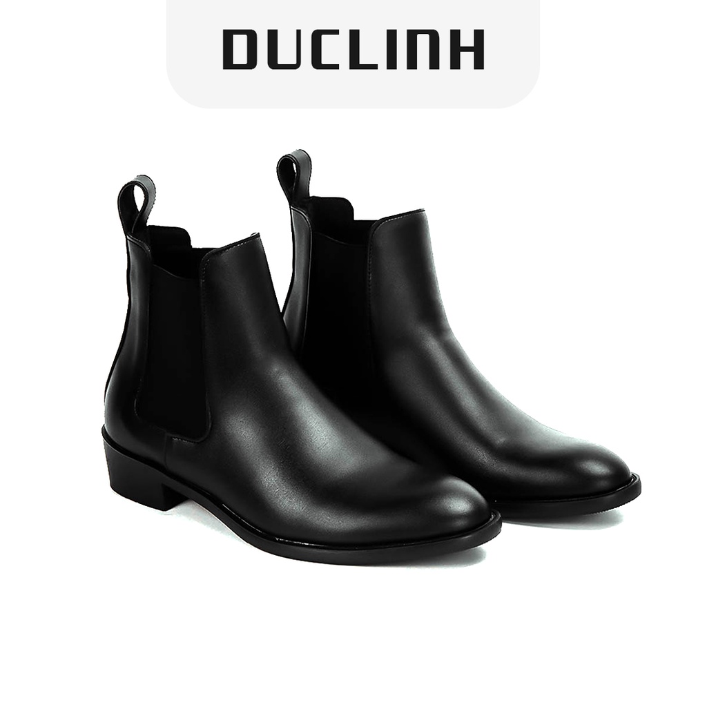 [TẶNG TẤT CAO CỔ] Giày Chelsea Boots Nam Nâu, Giày Bốt Cao bồi cổ cao tôn dáng, Đế tăng chiều cao 5cm, 2 màu đen và nâu | BigBuy360 - bigbuy360.vn