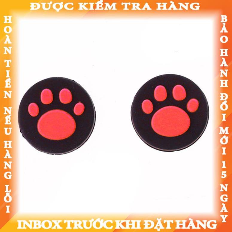 Set 2 Nắp Đậy Nút Bấm Hình Dấu Chân Mèo Cho Tay Cầm Chơi Game Sony Playstation Ps Vita Psv 1000 / 2000 Slim huynhtruc