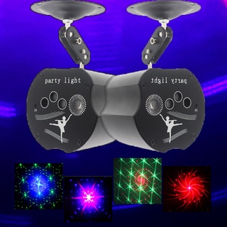 Đèn Laser Phòng Bay Mini Cảm Biến Theo Nhạc Dùng Cho Phòng Bay Karaoke Bar.