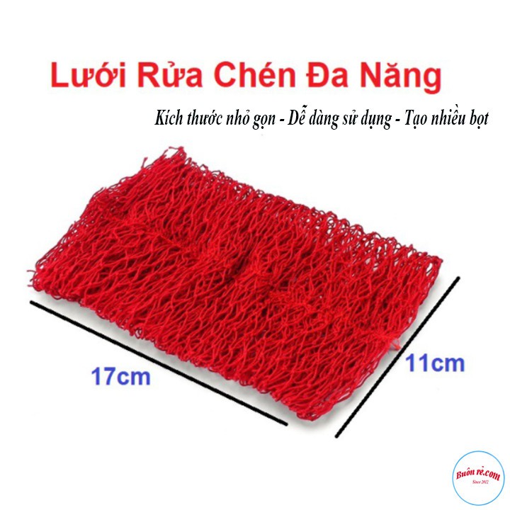 Miếng lưới rửa chén bát, đĩa đa năng tiện dụng – Buôn rẻ.com 00948