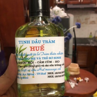 Tinh Dầu Tràm Huế nguyên chất (100ml)