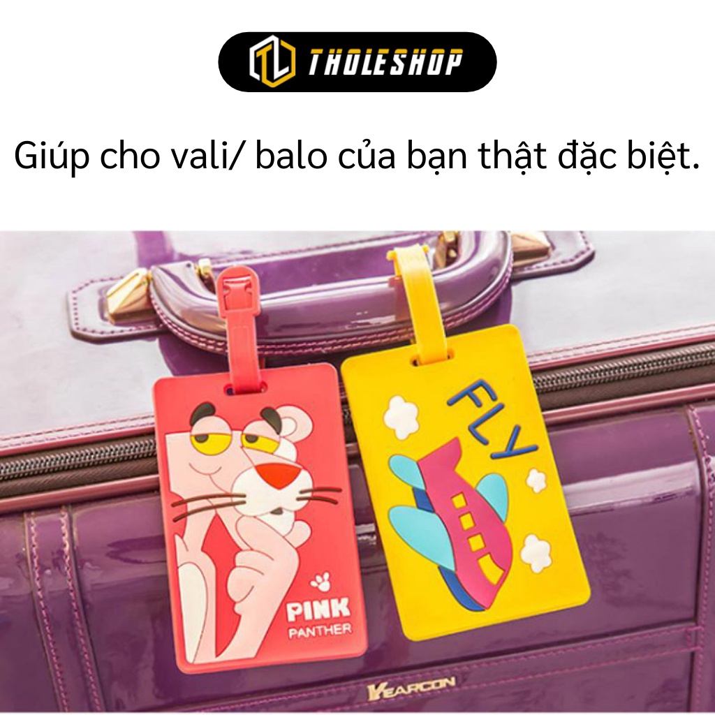 Thẻ Hành Lý - Combo 2 Thẻ Ghi Hành Lý Balo, Vali Nhiều Hình, Chống Nhầm Lẫn, Thất Lạc 3645