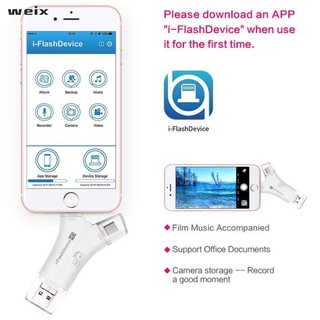 Đầu đọc thẻ nhớ sd & micro sd/usb 4 trong 1 cho iphone ipad mac & android