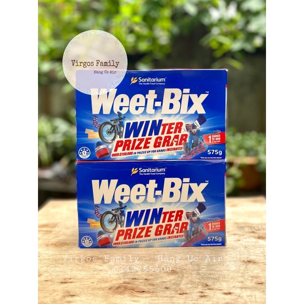 Bánh ngũ cốc từ lúa mì nguyên hạt Weet-Bix Úc