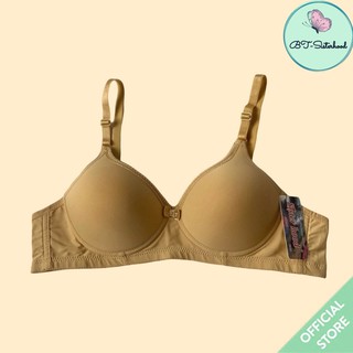 Áo ngực nữ TRƠN  hàng Thái Lan Sisterhood 643 CUP B, áo lót không gọng không đệm, mút mỏng, Vanvene, LAVENUSA, LOT STORE