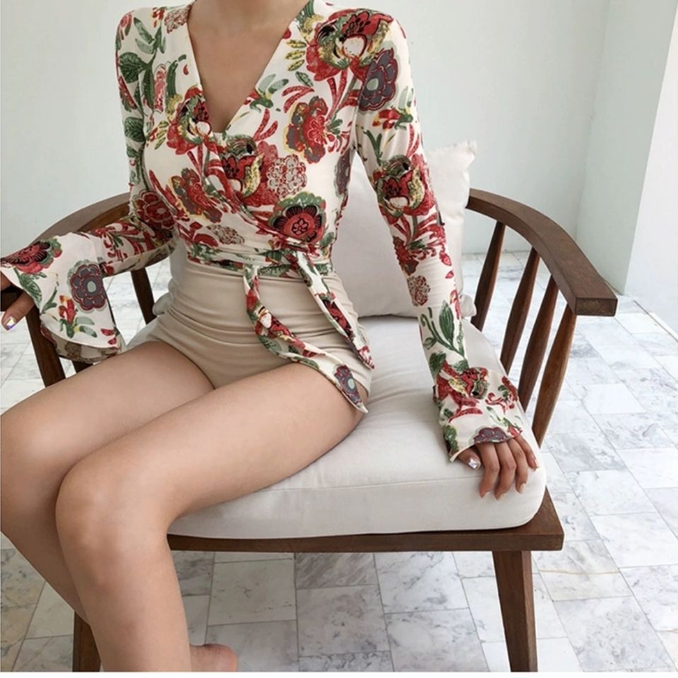 Bộ Đồ Lặn Dài Tay Phong Cách Hàn Quốc Dành Cho Nữ | BigBuy360 - bigbuy360.vn