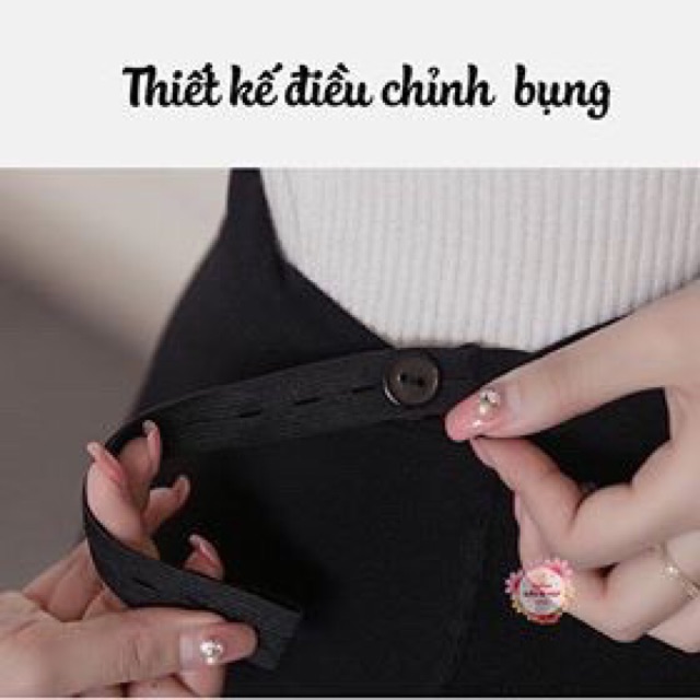 Quần becghi bầu.